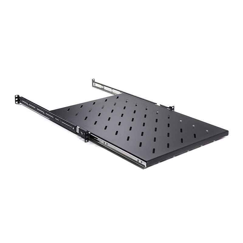 Serveredge 1Ru Sliding Shelf Suitable For 1000MM Deep Server Cabinets - Adjustable From 650MM To 860MM
