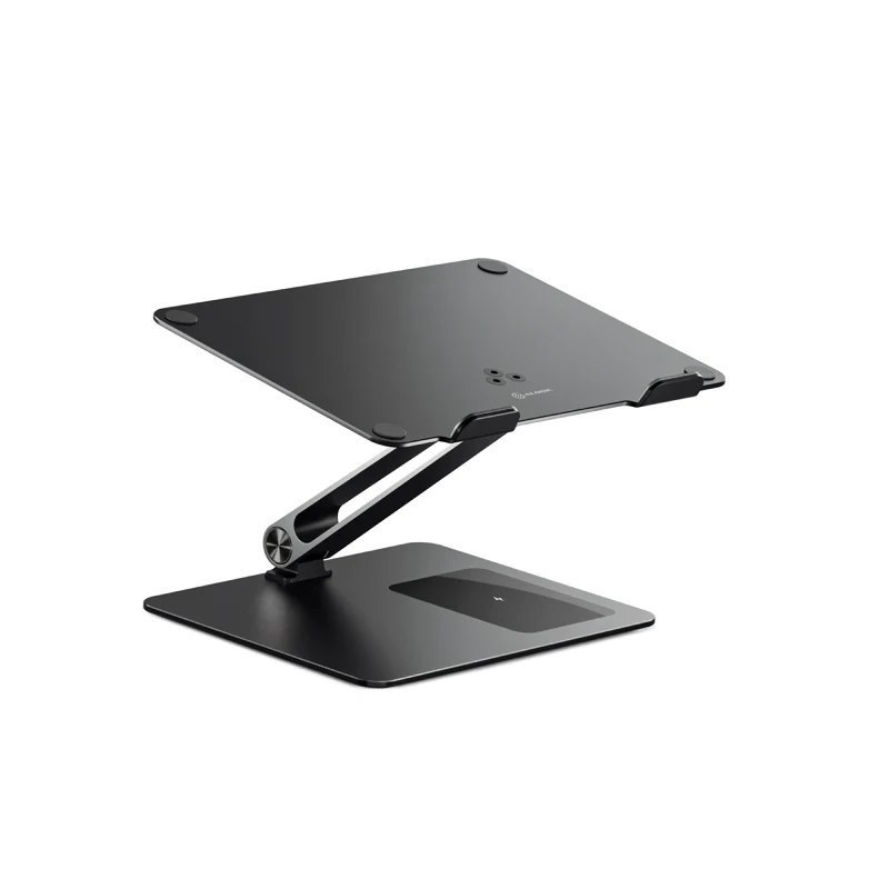 Alogic Elite Power Laptop Stand With Wireless Charger - Black