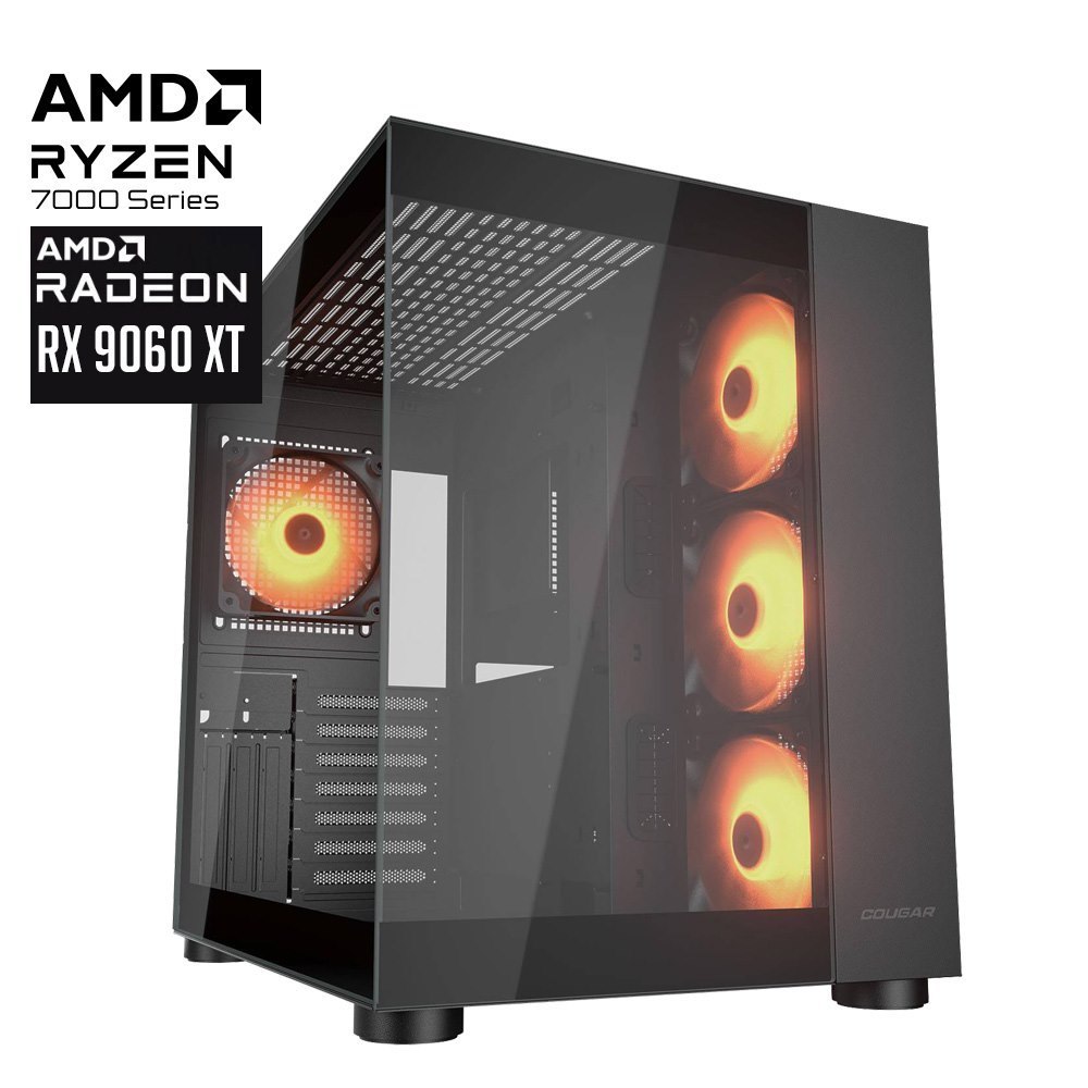 Custom Amd Guardian Ryzen 7 9700X RX9060XT Gaming PC 1T SSD 32G
