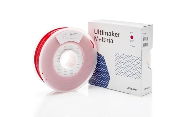 Ultimaker Um Petg Red Packaged Box