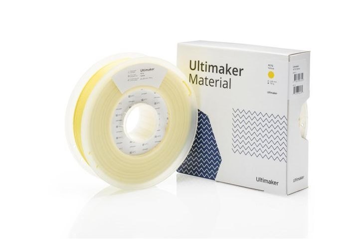 Ultimaker Um Petg Yellow Packaged Box