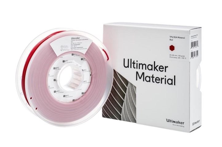 Ultimaker Tpu - M0369 Red 750 - 215194 Box