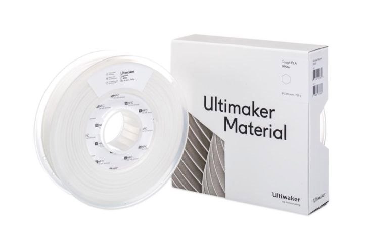 Ultimaker Tough Pla - M0777 White 750 - 212674 Box