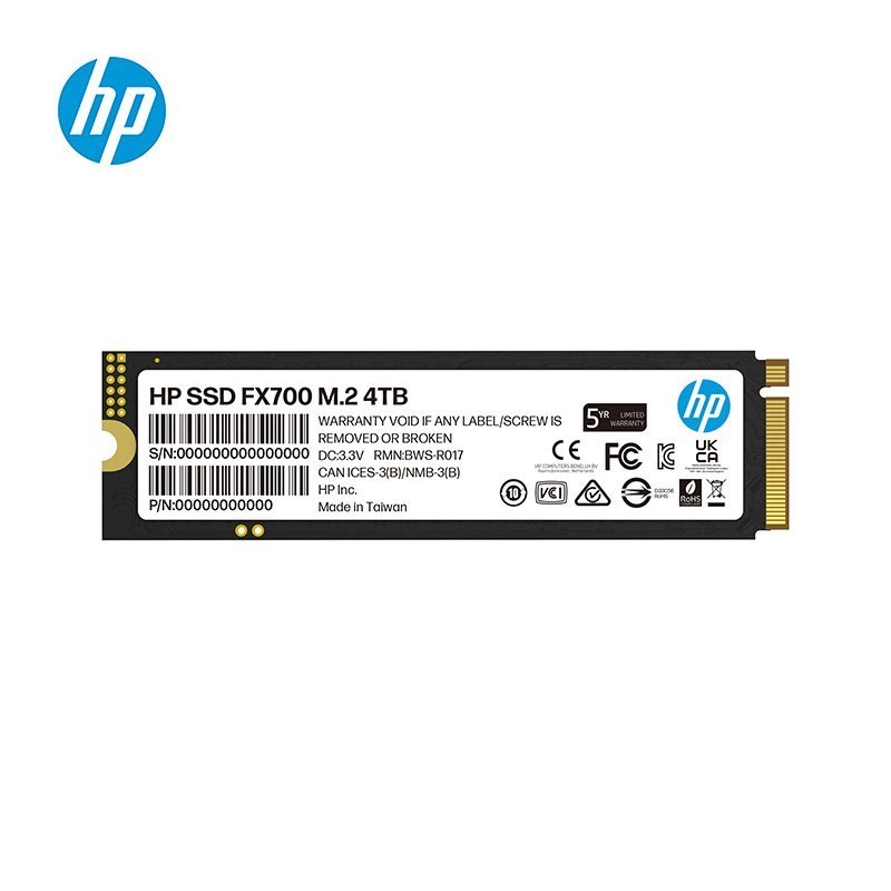 Biwin HP FX700 4TB PCIe Gen 4X4 M.2 NVMe 2.0 SSD 7200MB/s & 6200MB/s Low Power Consumption