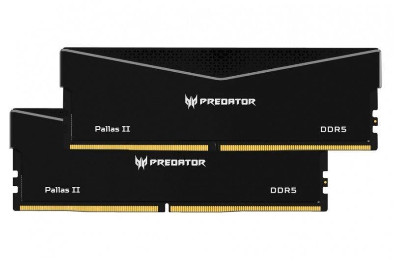 Biwin Predator Pallasii DDR5 32GB Black 16GBx2 6000Mhz 1R8 CL32 Black Supports Intel XMP 3.0 And Amd Expo CL32-38-38-76 1.35 V