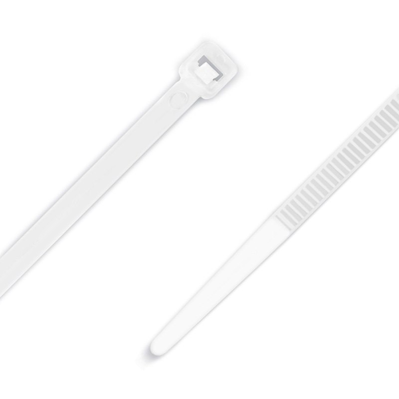 Ty-It Nylon Cable Tie White 100MM X 2.5MM - (Bag Of 100)