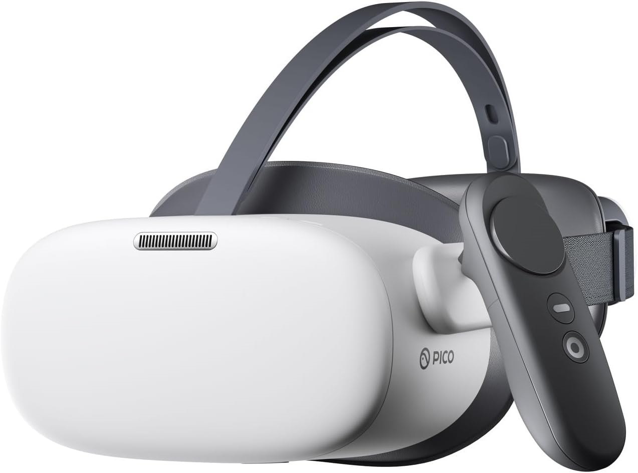 Pico G3 Plus 3Dof All-in-One VR Headset, 4K, 6GB Ram, 256GB Storage, Powered BY Snapdragon XR2