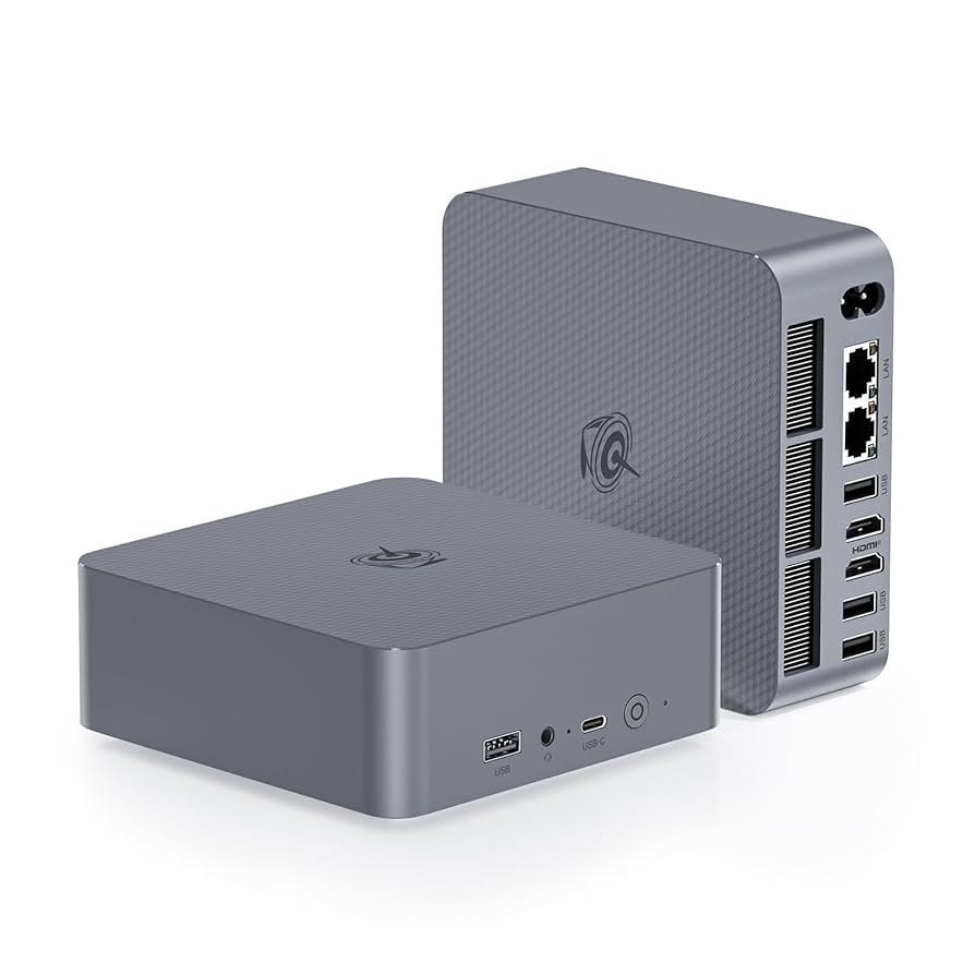 Beelink Eqr6 Mini PC,Ryzen 7 6800U,24GB,500GB,Win11Pro,1Yr