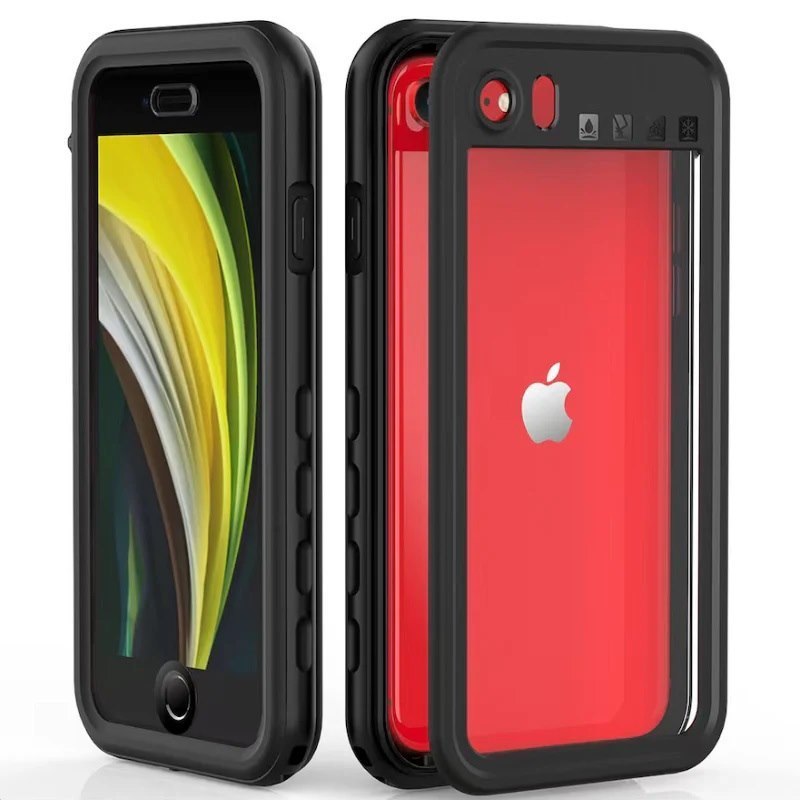 Usp Apple iPhone Se (3RD & 2ND Gen) And iPhone 8/7 Waterprooof Case - Black, Military-Grade, Shockproof, Scratch Resistant, Durable & Lightweight
