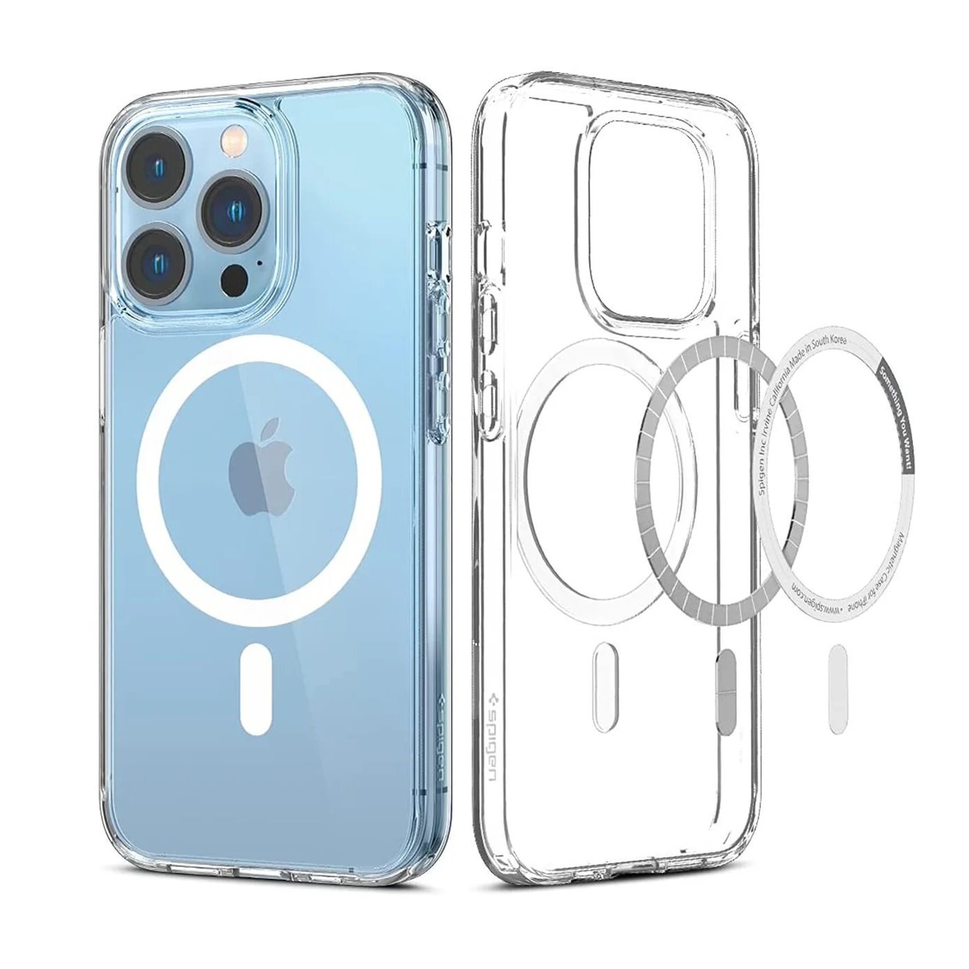 Usp Apple iPhone 8 Plus/ iPhone 7 Plus Clear Case With MagSafe - Crystal Clear, 360° Rotating, Scratch Resistant,Durable & Lightweight