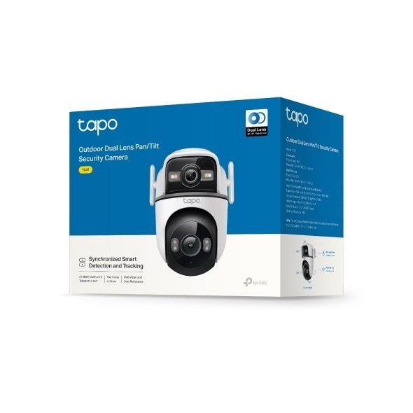 TP-Link TC47 Outdoor Dual Lens Pan/Tilt Security Camera