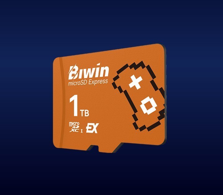 Biwin Me300-1Tb microSD Express Read & Write Speed Up To 900 MB/s & 800 MB/s Bame30001tb-Rgx