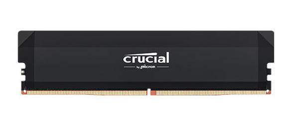 Crucial Pro 16GB (1x16GB) DDR5 Udimm 6400MHz CL32 Black Heat Spreader Support Intel XMP Amd Ryzen Desktop PC Gaming Memory