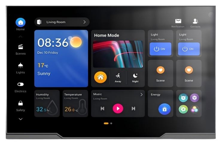 Akubela 12.35 Inch Touchscreen With Metal Frame