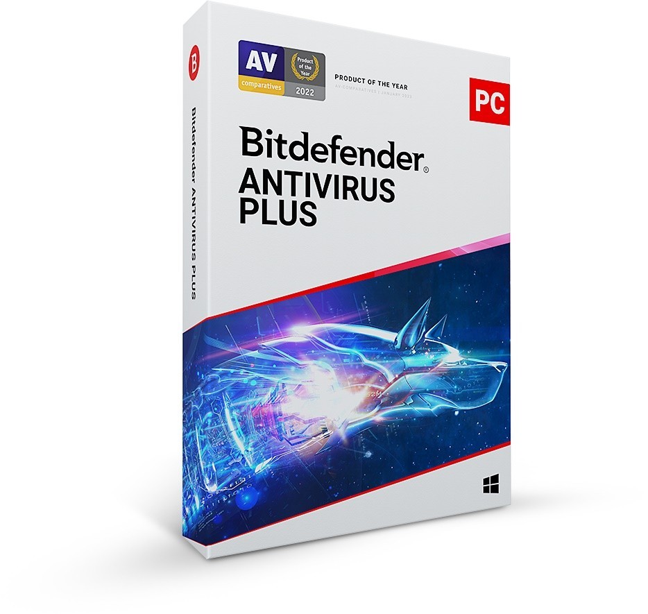 Bitdefender Antivirus Plus Multiplatform 3 Devices 1 Year Esd Lic Key