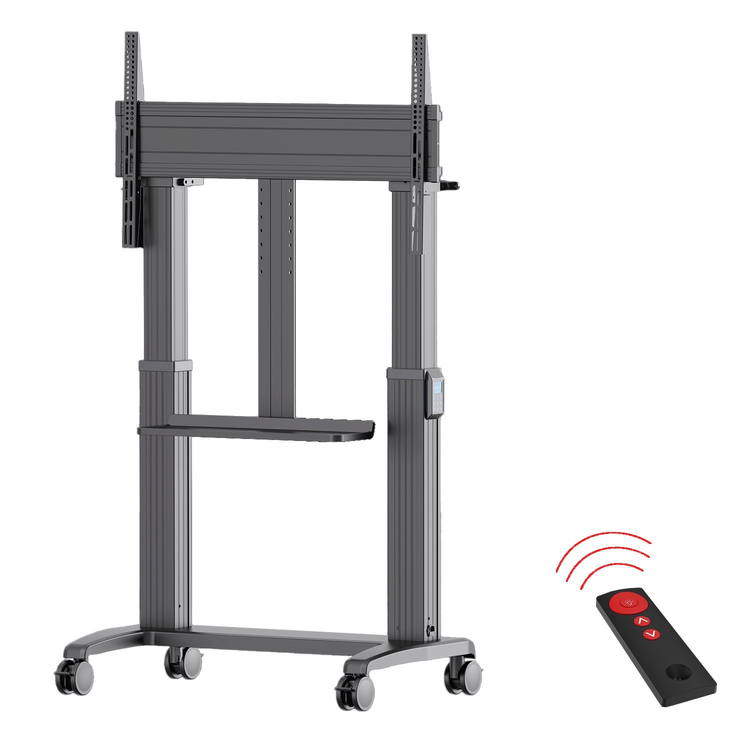 North Bayou T70SH Motorized Heavy Duty Trolley With Shelf For 65 To 100 Upto 136KG