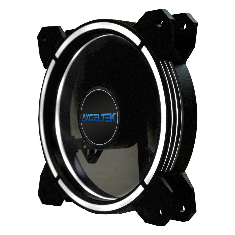 Axceltek F120-WHT 120MM White Led Fan