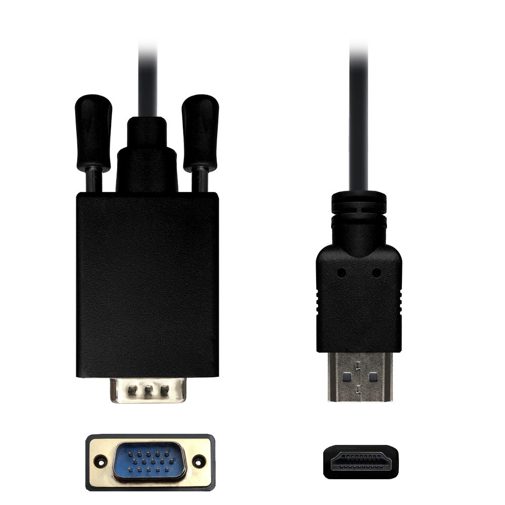 Axceltek CDPV-2 2M Display Port DP To Vga Cable 1920X1200