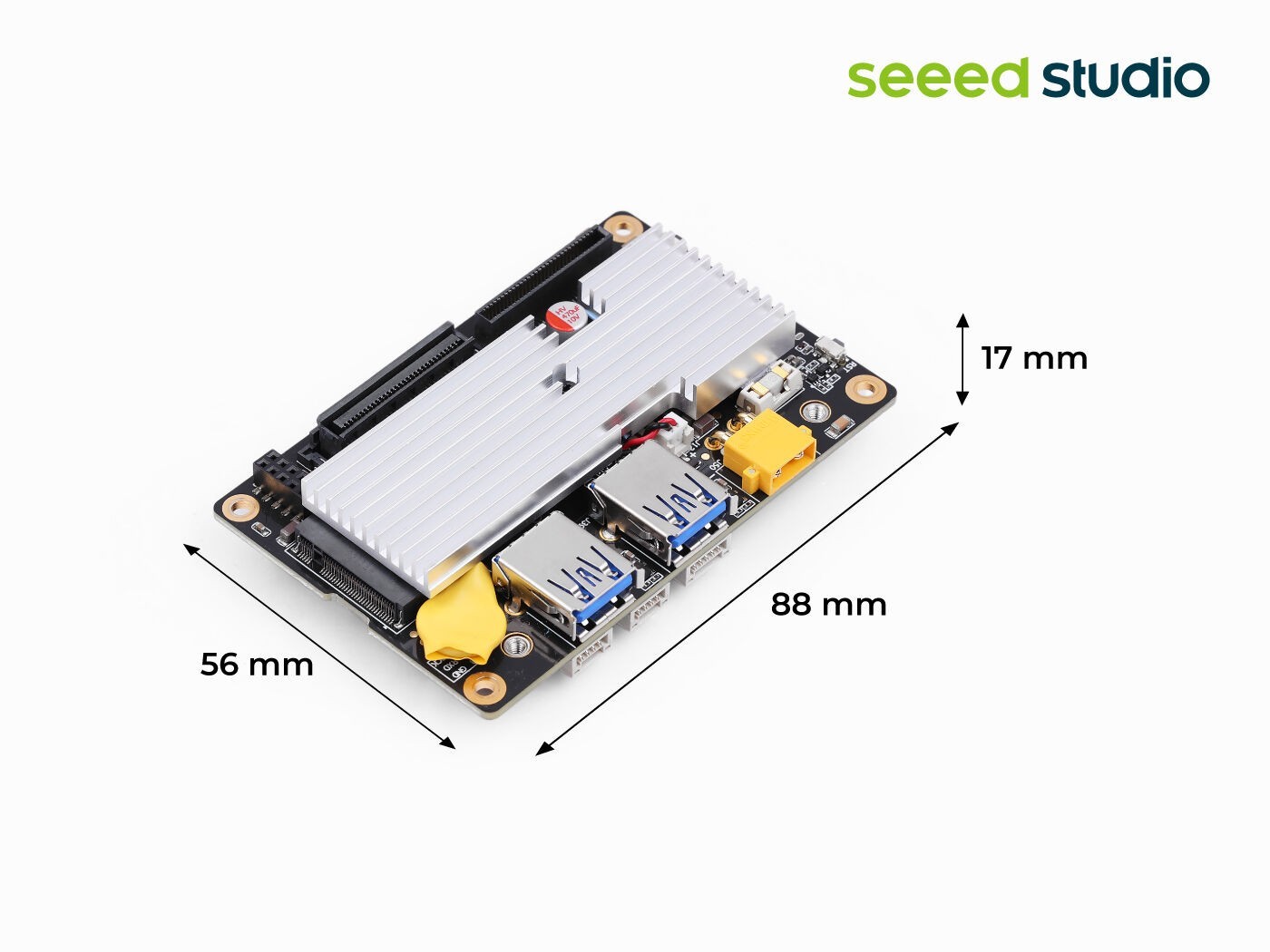 Seeed Studio reComputer Mini Carrier Board For Jetson Orin Nano/Orin NX