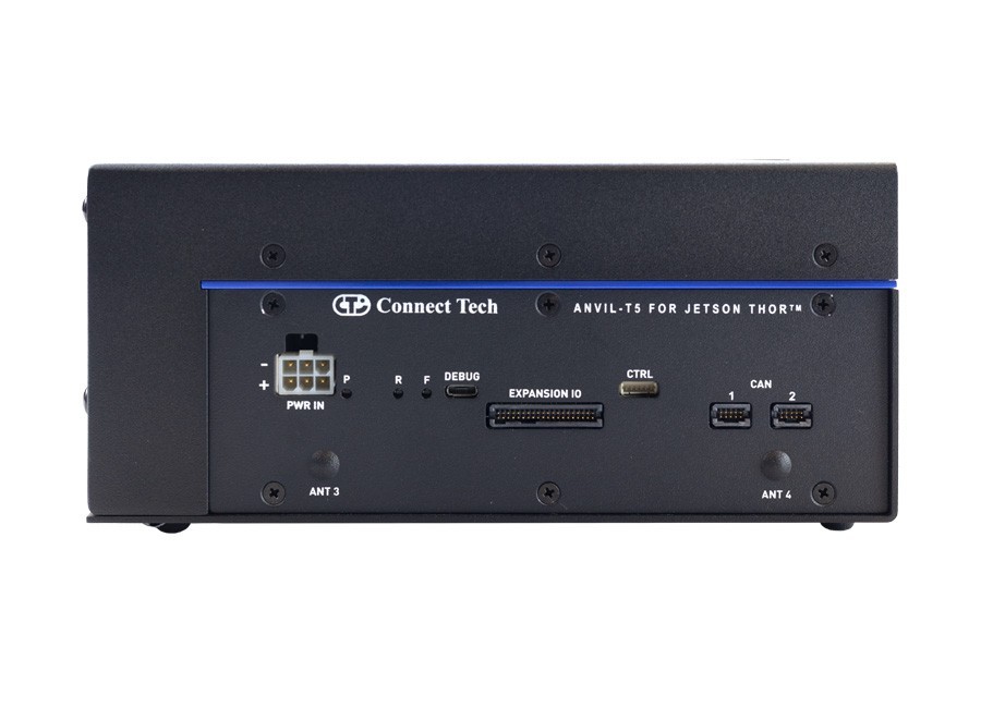 Connect Tech Anvil-T5 System Integrated With Nvidia Jetson Thor T5000, 2TB NVMe