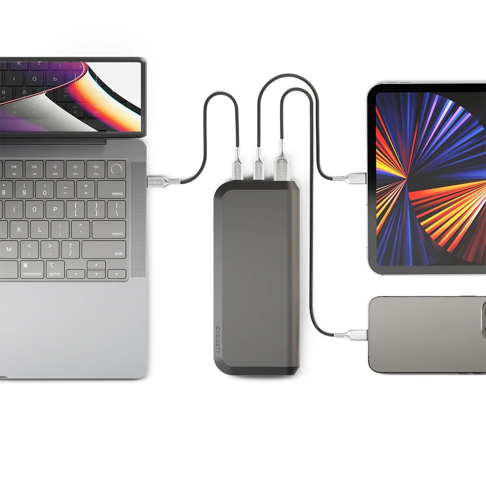 Cygnett ChargeUp Pro Series 20K mAh Laptop Power Bank - Black (Cy4130pbche)