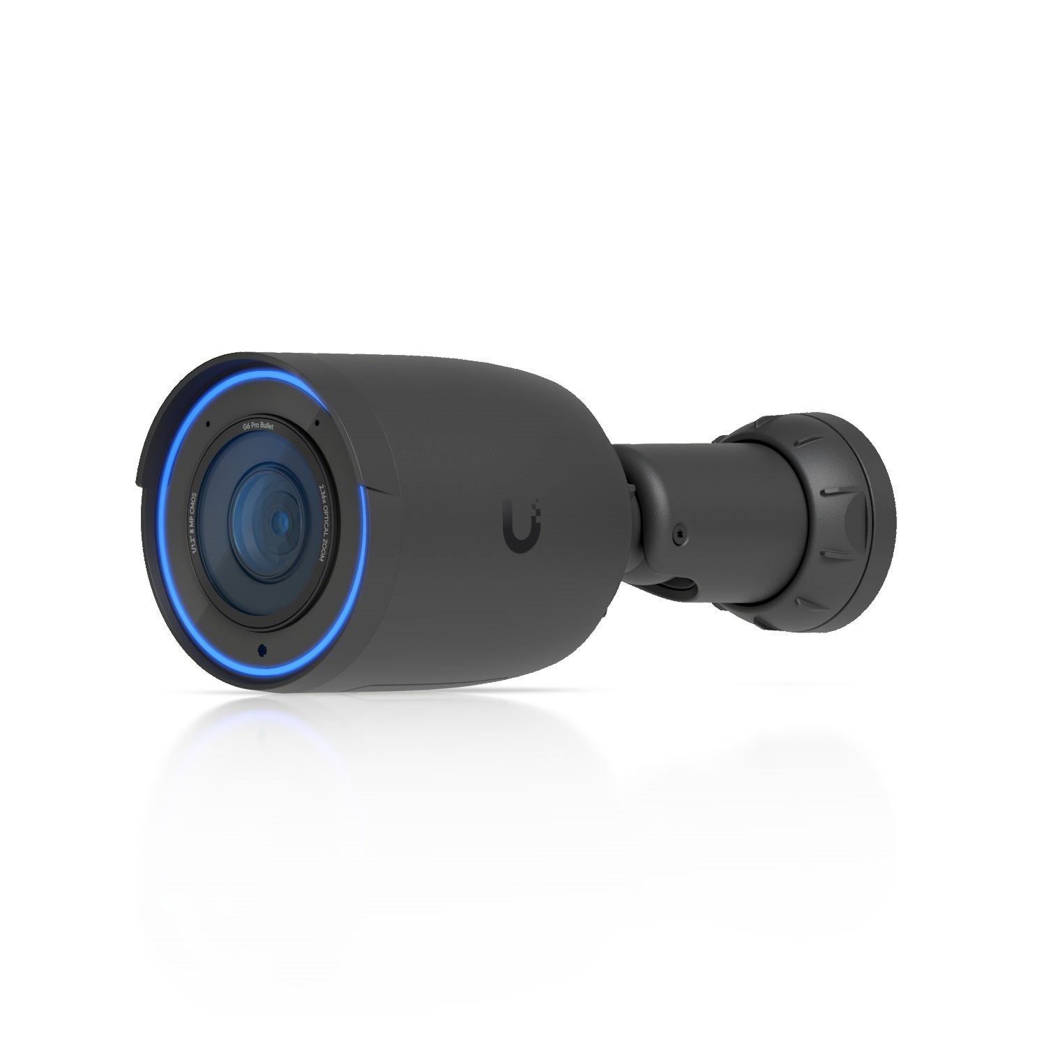 Ubiquiti G6 Pro Bullet,Black All-Weather 4K PoE+ Camera, Multi-TOPS Ai Engine, 2.36X Optical Zoom, Large 1/1.2'Cmos Sensor, Long-Range Ir Night Vision