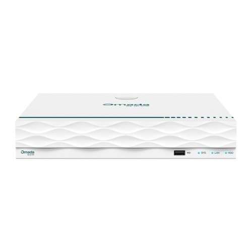 Tp-Link Omada 16-CH NVR, Sata(1/1)-2Tb-Upto 16TB, 16-CH@5MP, Hdmi(1), GbE(1), Poe(8), 3YR
