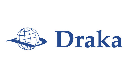 Draka S/STP patchk.Cat.6a Grijs 1M Draka