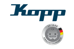 Kopp Elektrotechnik 19 Inch 8-Voudige Spanningsslof Met Schakelaar 2M