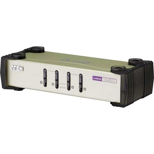 Aten KVM Switch, Aten, 4-Fold, Cs84u, PS/2 Or Usb