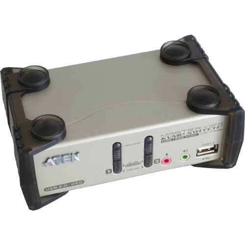 Aten KVM Switch, 2-Fach, Aten CS1732B, Usb, PS/2, Audio, Osd