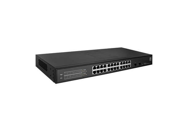 Level One Ges-2126, Hilbert 26-Port Gigabit Smart Lite Switch