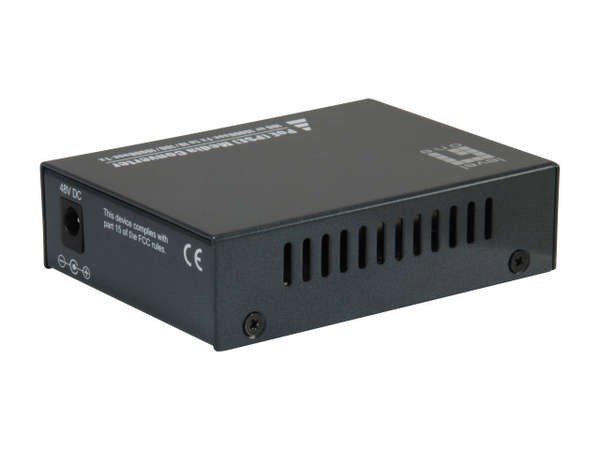 Level One Gigabit Ethernet PoE Media Konverter, RJ45 - SFP