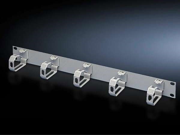 Rittal 7159.035 Rangeerpaneel Met Verticale Beugels, Grijs