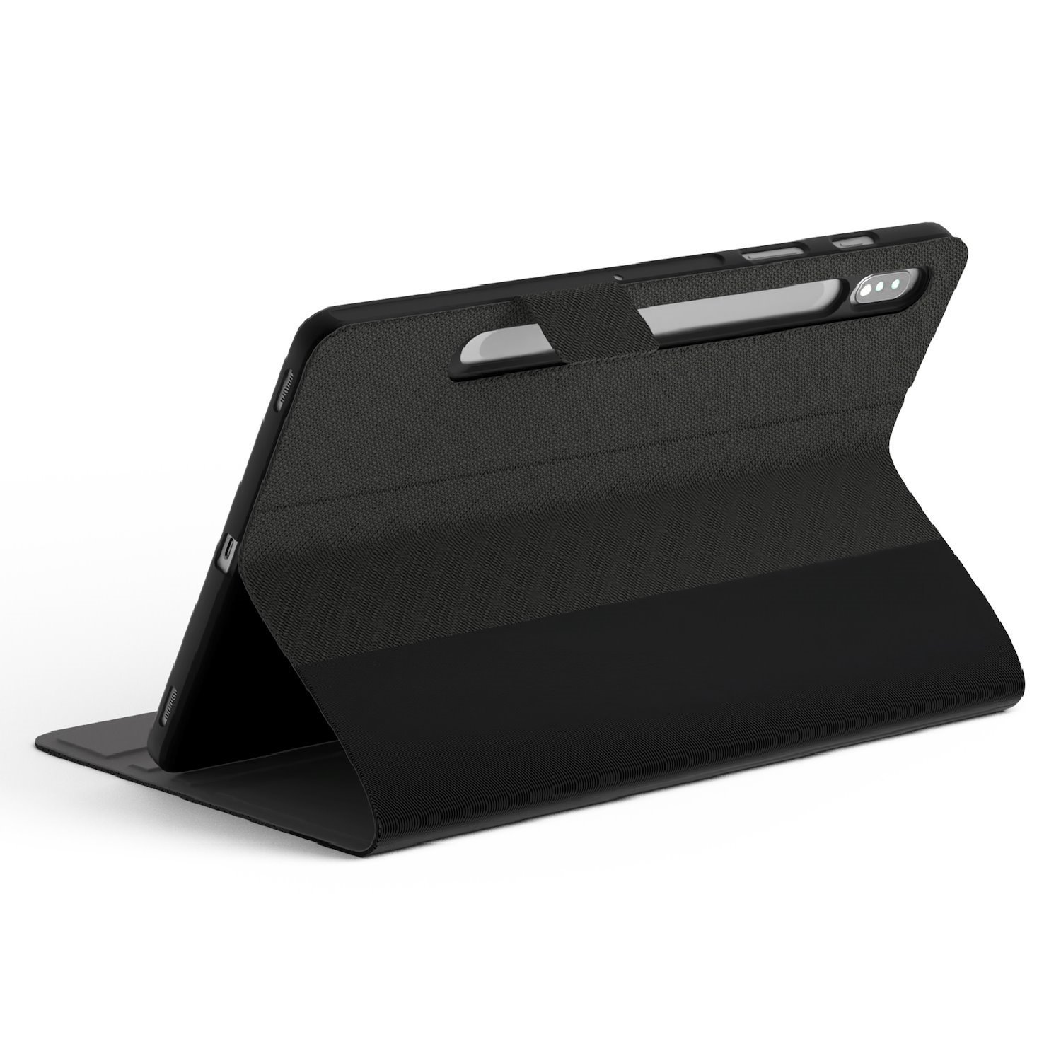 Cygnett TekView Samsung Galaxy Tab S9+ / Tab S9 Fe+ (12.4') Case - (Cy4761tekvi), S Pen Holder, 360° Protection, Multiple Viewing Angles,Magnetic Clap