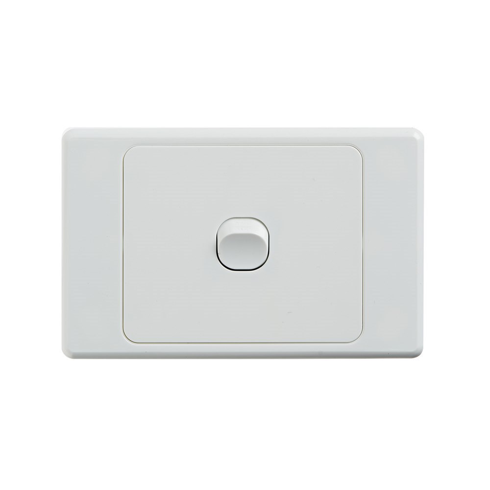 4Cabling 4C | Ultima 1 Gang Switch 250V 16Ax - Horizontal