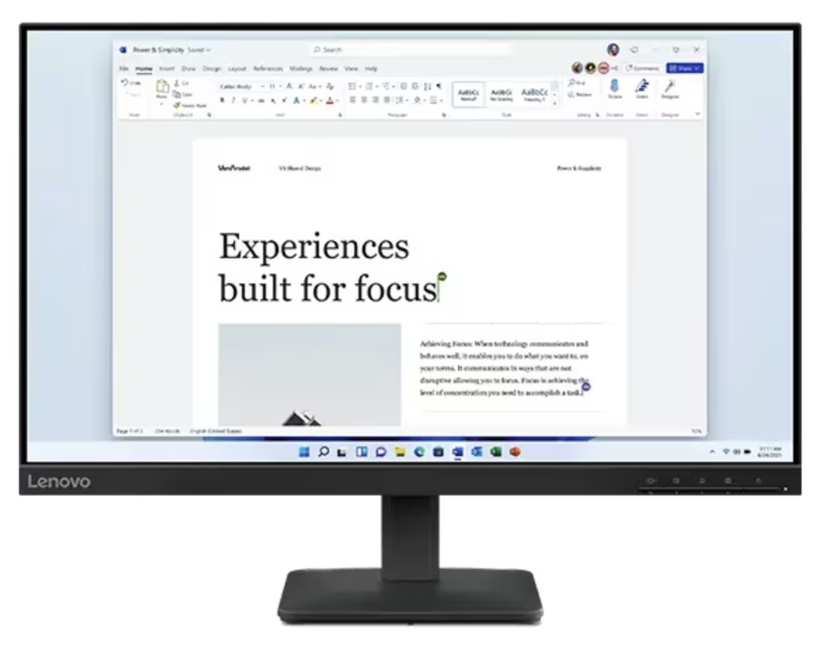 Lenovo L24-4e 23.8-inch IPS FHD 100Hz Monitor