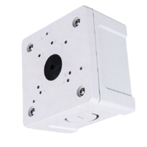 Turing Video EBJBAB Square Junction Box for EDGE+ Bullet Cameras, White 
