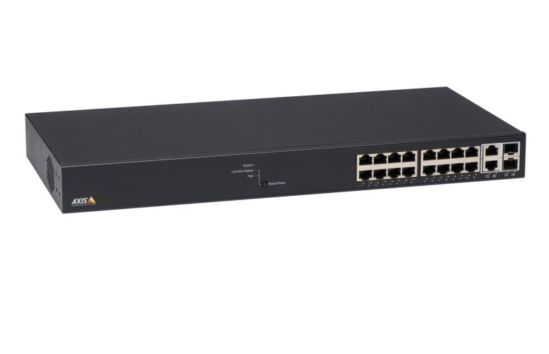 Axis 16 Ch PoE Managed Switch
