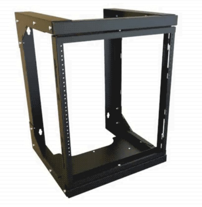 20U PIVOT ADJ DEPTH WALL RACK