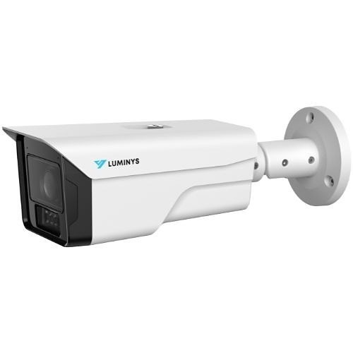 8 MP LumiLuxSmart IP Bullet Camera with IR and White-Light LED, 2.7-12mm Varifocal Lens