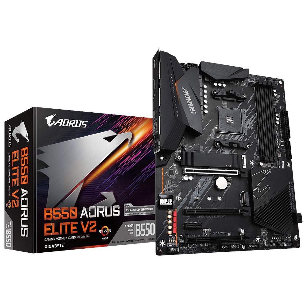 Gigabyte B550 Aorus Elite MB, Am4, 4xDDR4, 4xSATA, 2xM.2, Usb3.2 Gen2, Atx, 3YR