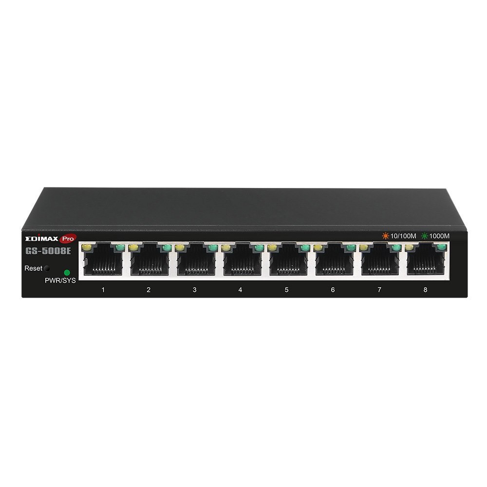 Edimax Gs-5008E 8-Port Gigabit Web Smart Switch
