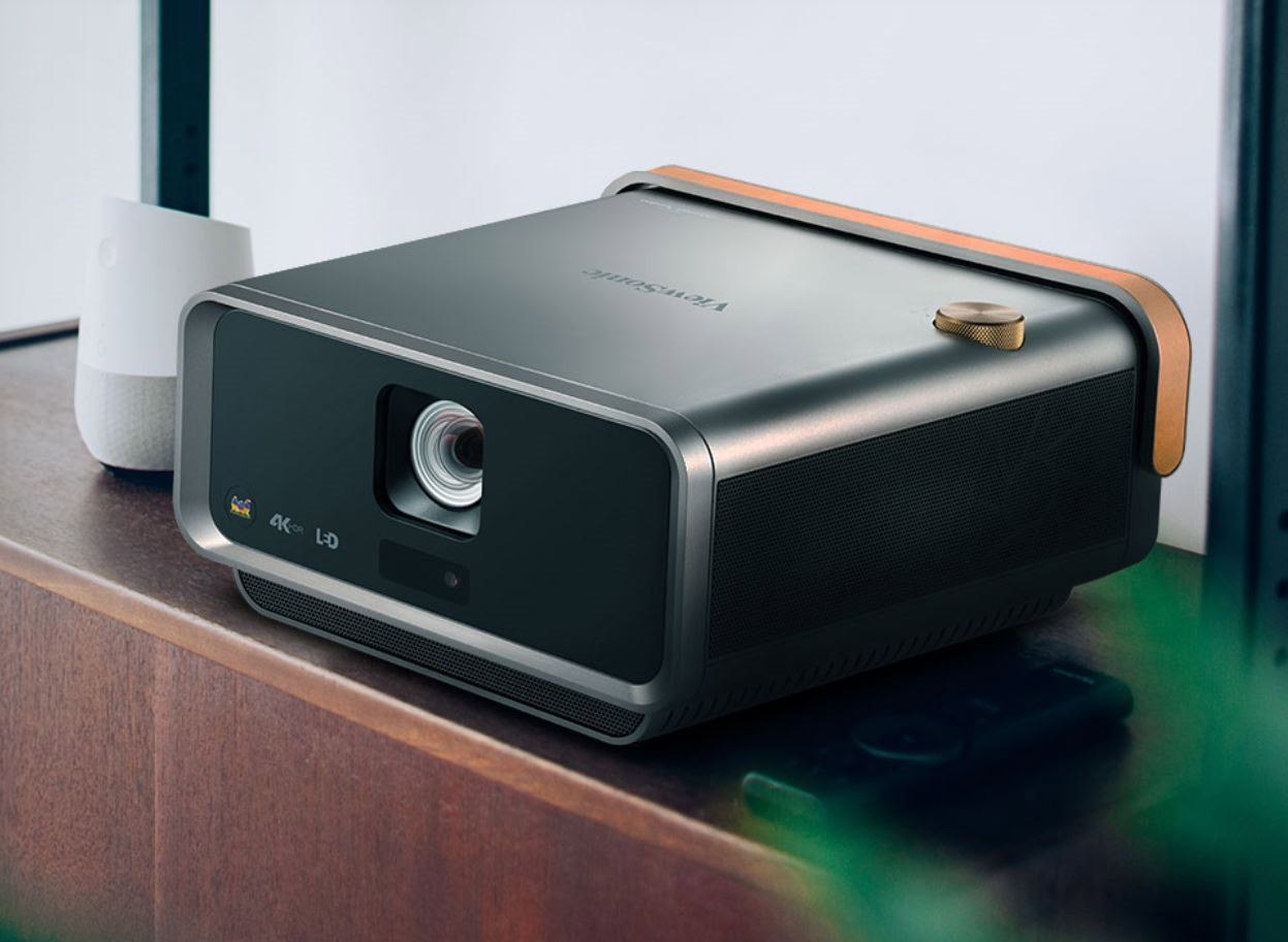 ViewSonic X11-4KP, True 4K HDR, Short Throw, 125% Wire Color Gamut, 3RD Gen Led 30K Hours, Harmon Kardon, RJ45, Smart Wifi BT, Portable Led Projector