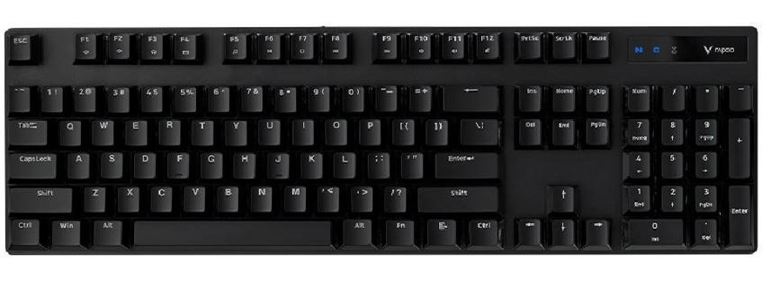 Rapoo (LS) Rapoo V500 Pro Mechanical Wireless Keyboard - 2.4G, Spill Resistant, Metal Cover, Ideal For Entry Level Gamers