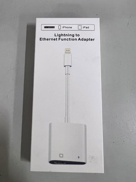 Generic Lightning To Ethernet Function Adapter