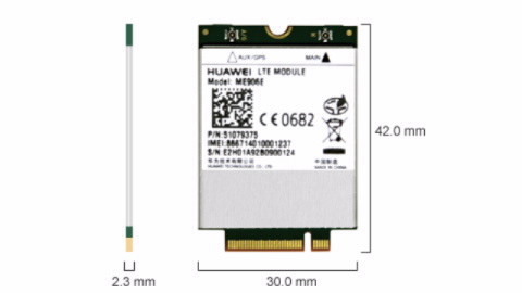 Huawei 4G Lte Int Modem Mu906e 4G Lte For LeaderTab W150,W170