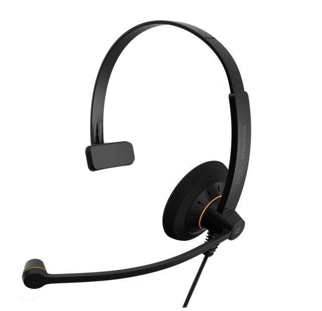 Sennheiser Epos | Sennheiser Impact SC 30 Usb ML, Monaural Wideband Office Headset, Integrated Call Control, Usb Connect, Activegard Protect, Noise Cancellation