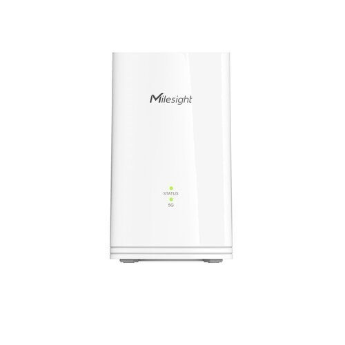 Milesight 5G Indoor/Outdoor Weatherproof Industrial Router Cpe, Nsa & Sa Modes, Dual Band Wi-Fi 2X2 Mimo, 1.733 GBPS Peak Speed