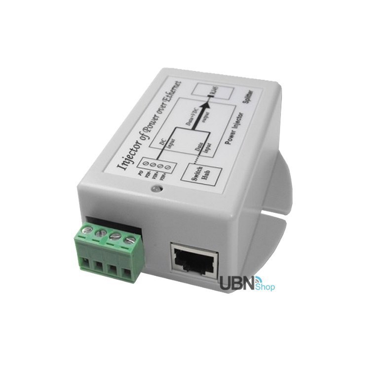 Ubiquiti *******Tycon Power TP-DCDC-1224G 24V Passive Poe Output Gigabit Injector.